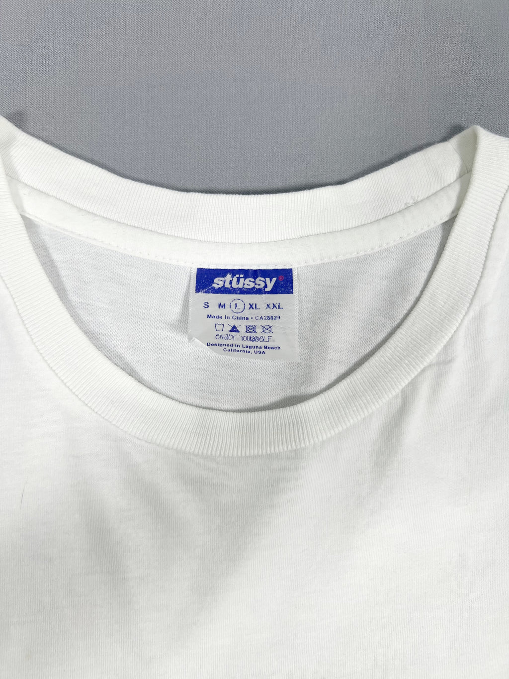 STÜSSY WORLDWIDE SCRIPT LOGO TEE